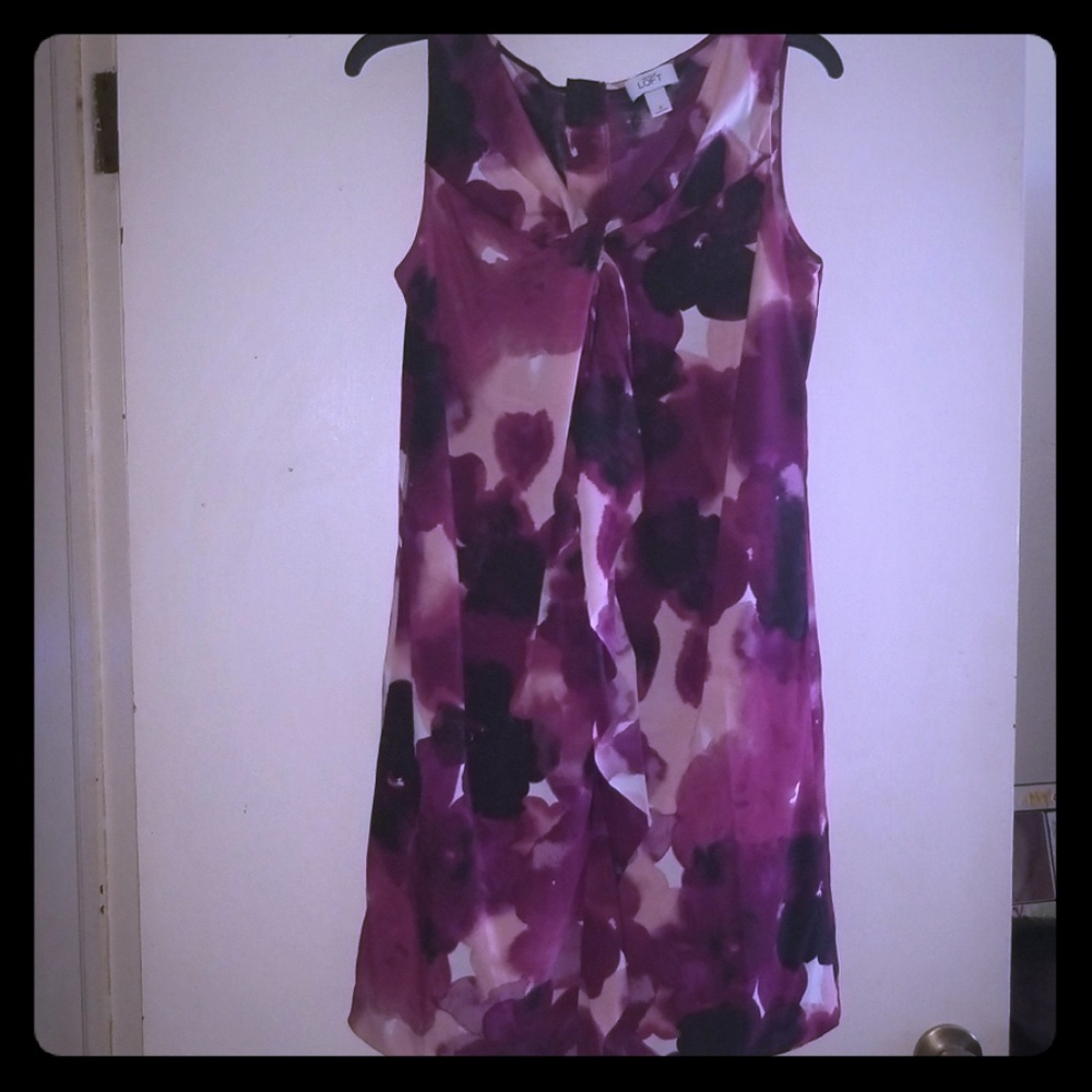 Dyed floral top